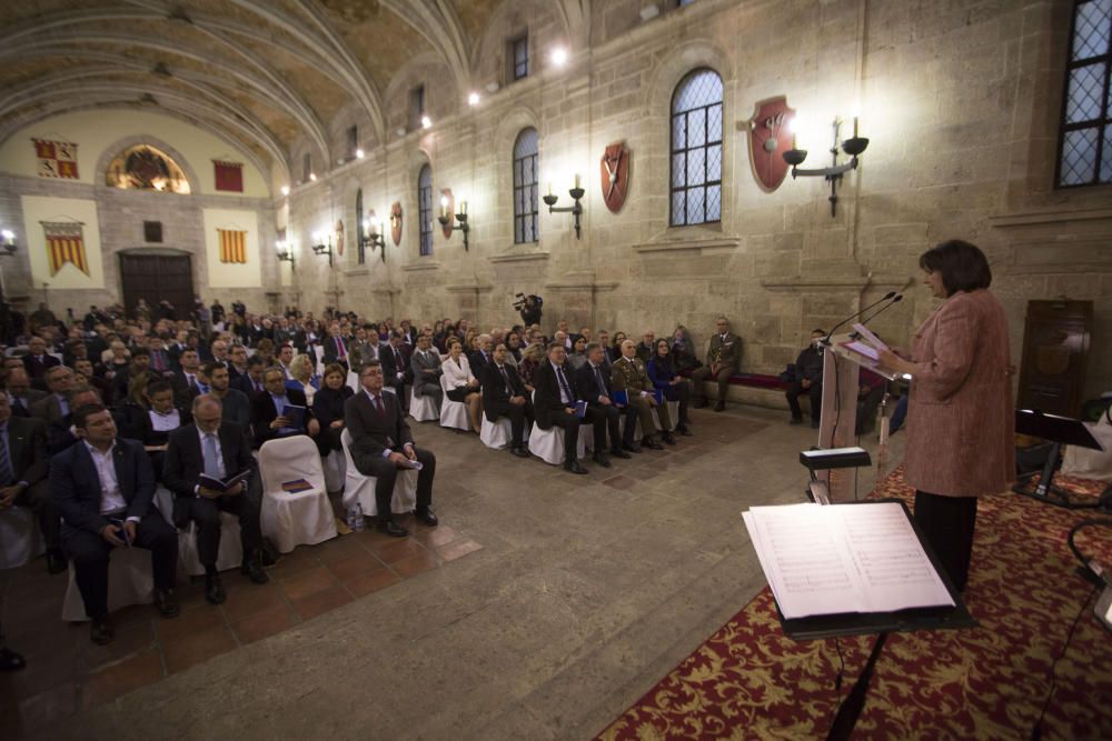 Acto de conmemoración de los 600 años de la Generalitat en el convento de Santo Domingo