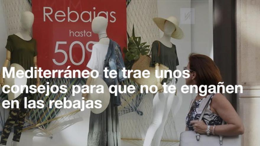 Que no te engañen en las rebajas