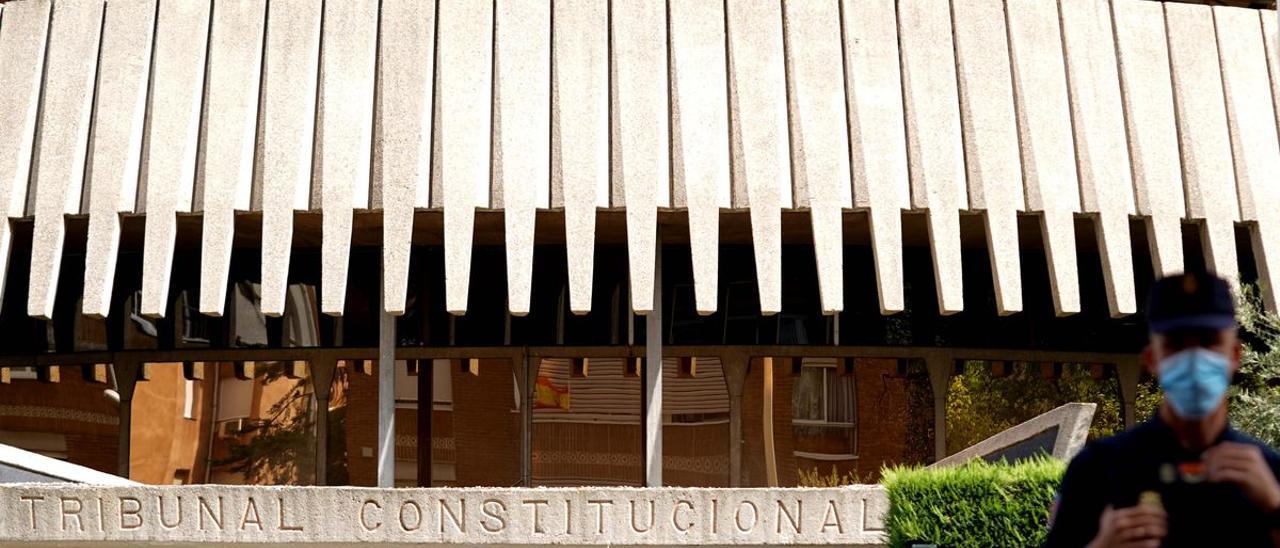 Fachada del Tribunal Constitucional.