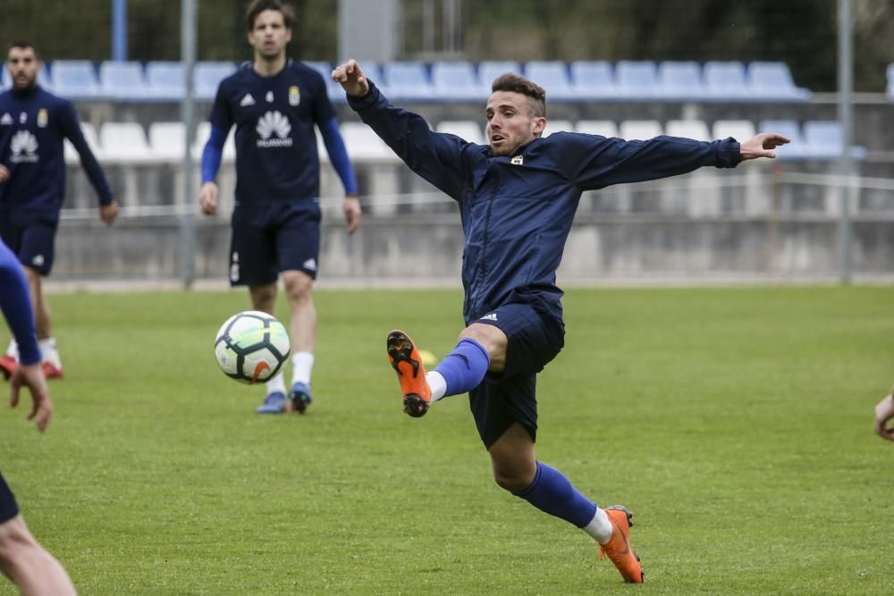 Entrenamiento del Real Oviedo