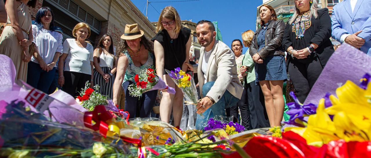 Homenaje a las víctimas del bombardeo al Mercado Central de Alicante