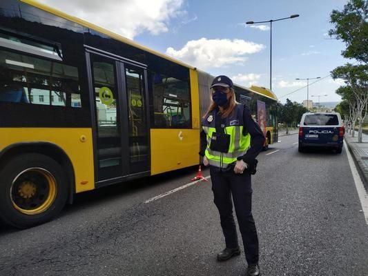 Coronavirus en Canarias: Los controles de confinamiento de la jornada en Las Palmas de Gran Canaria