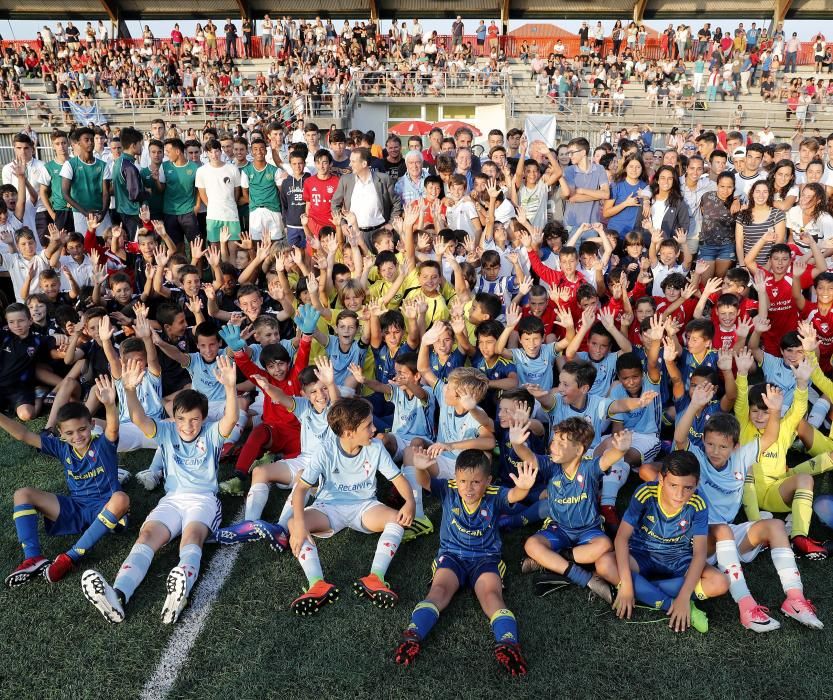 Doblete del Celta en las finales de Samil (