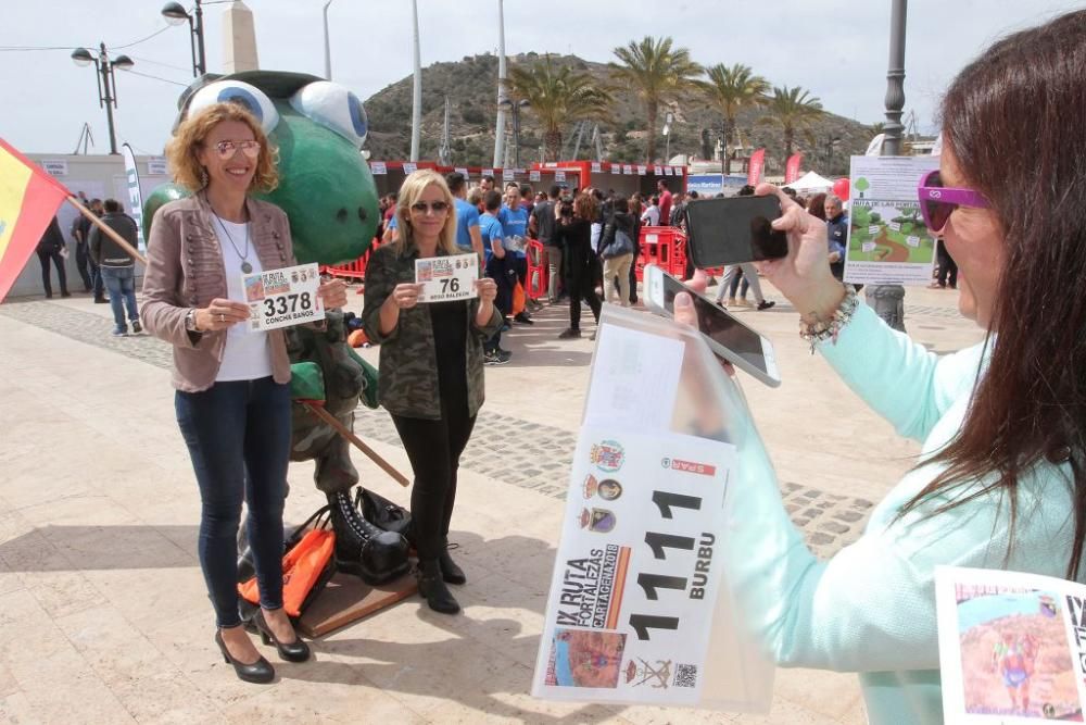 Entrega de dorsales para la Ruta de las Fortalezas de Cartagena