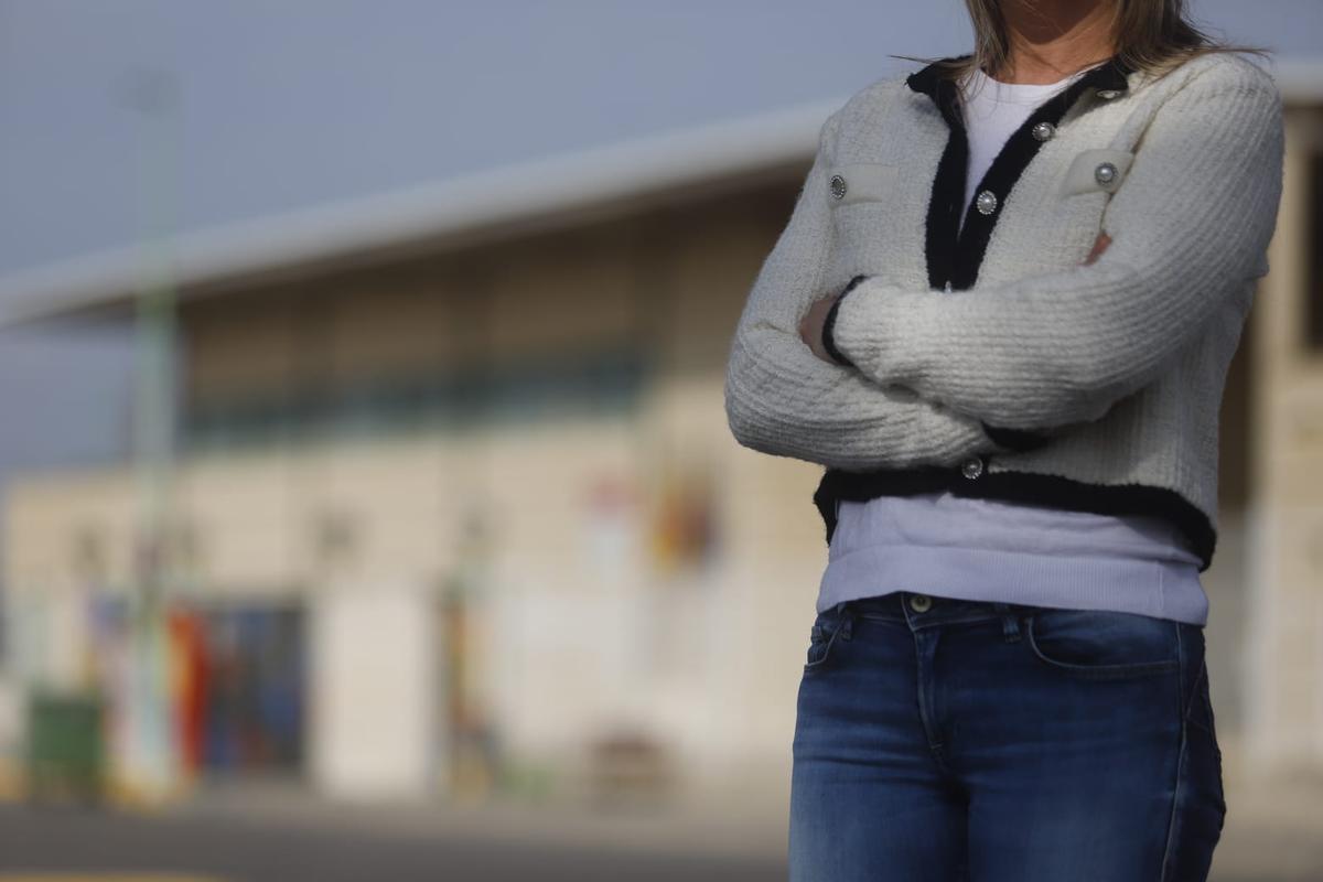 María José, la madre de una niña de 14 años víctima de bullying en un IES de la Pobla de Vallbona
