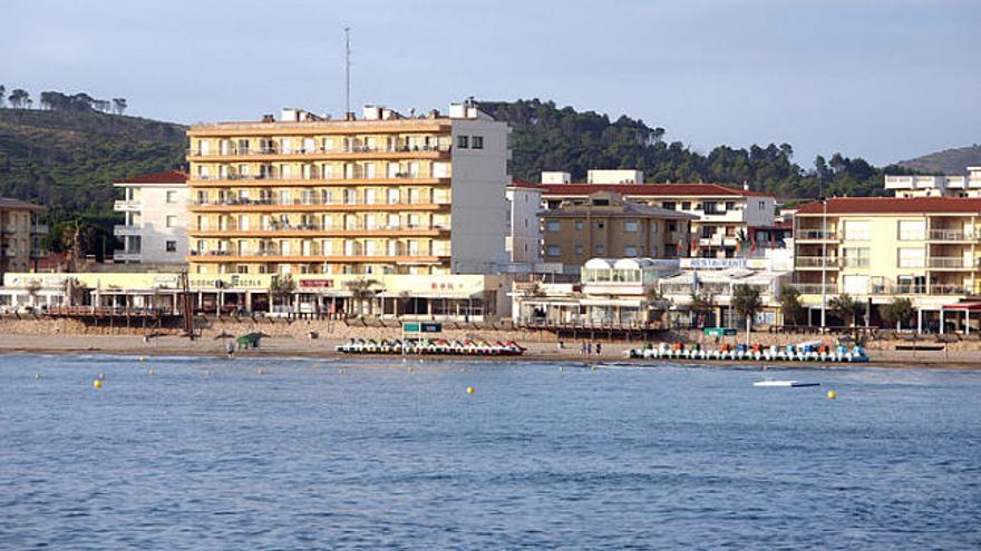 La zona de Riells, on en els darrers anys s&#039;han construït habitatges.