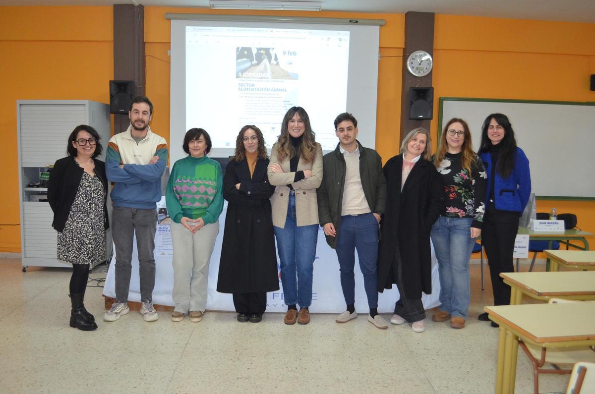 Participantes en la jornada celebrada en el IES León Felipe de Benavente.