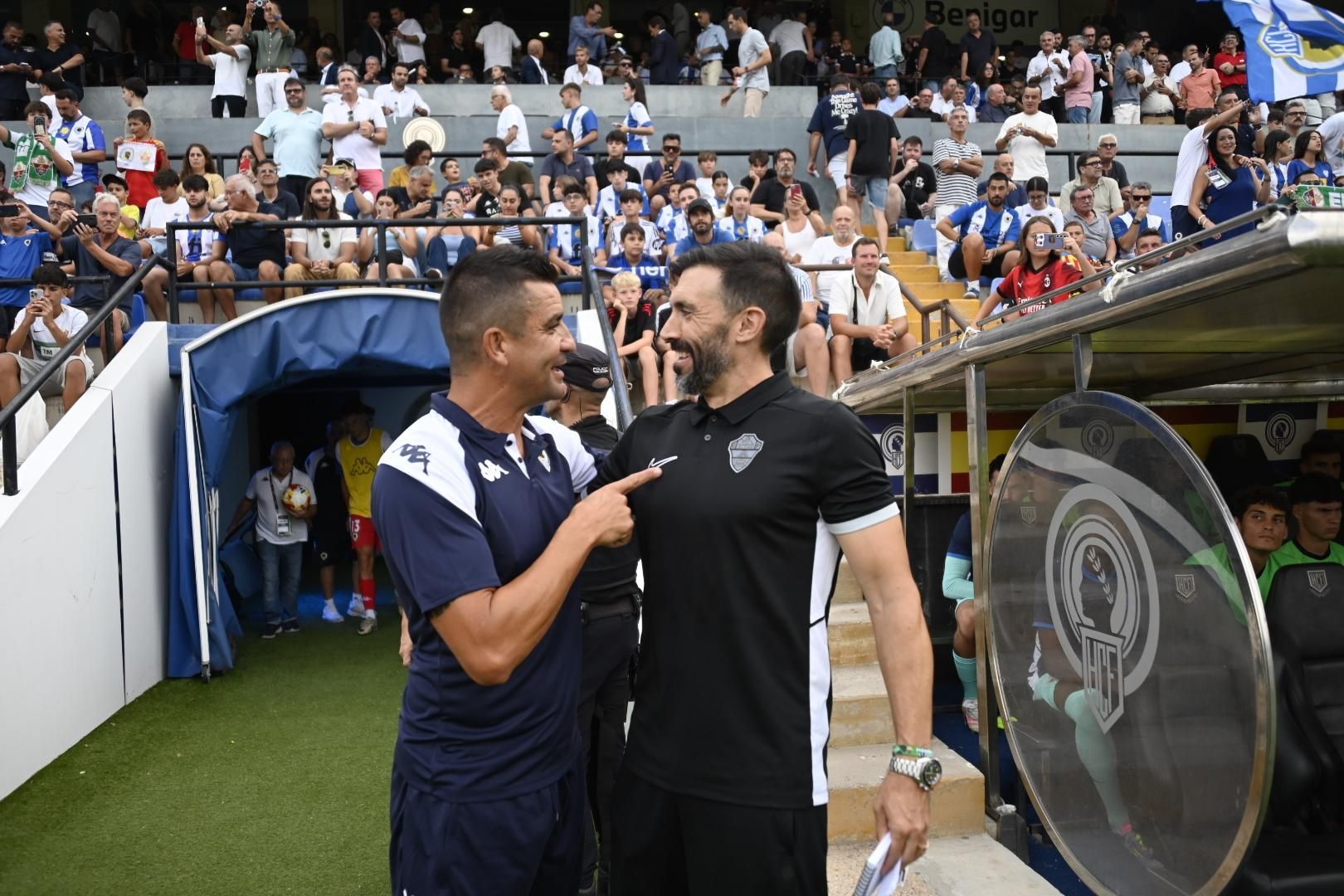 El Hércules se impone 2-0 al Elche en un derbi de nivel en el Rico Pérez