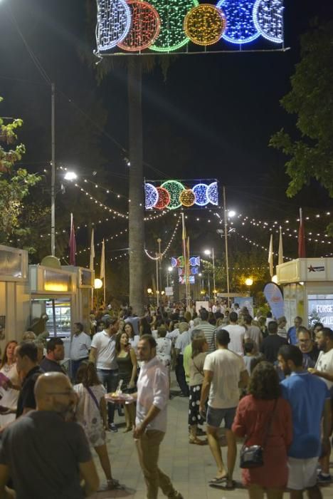 Lleno en los huertos del Malecón