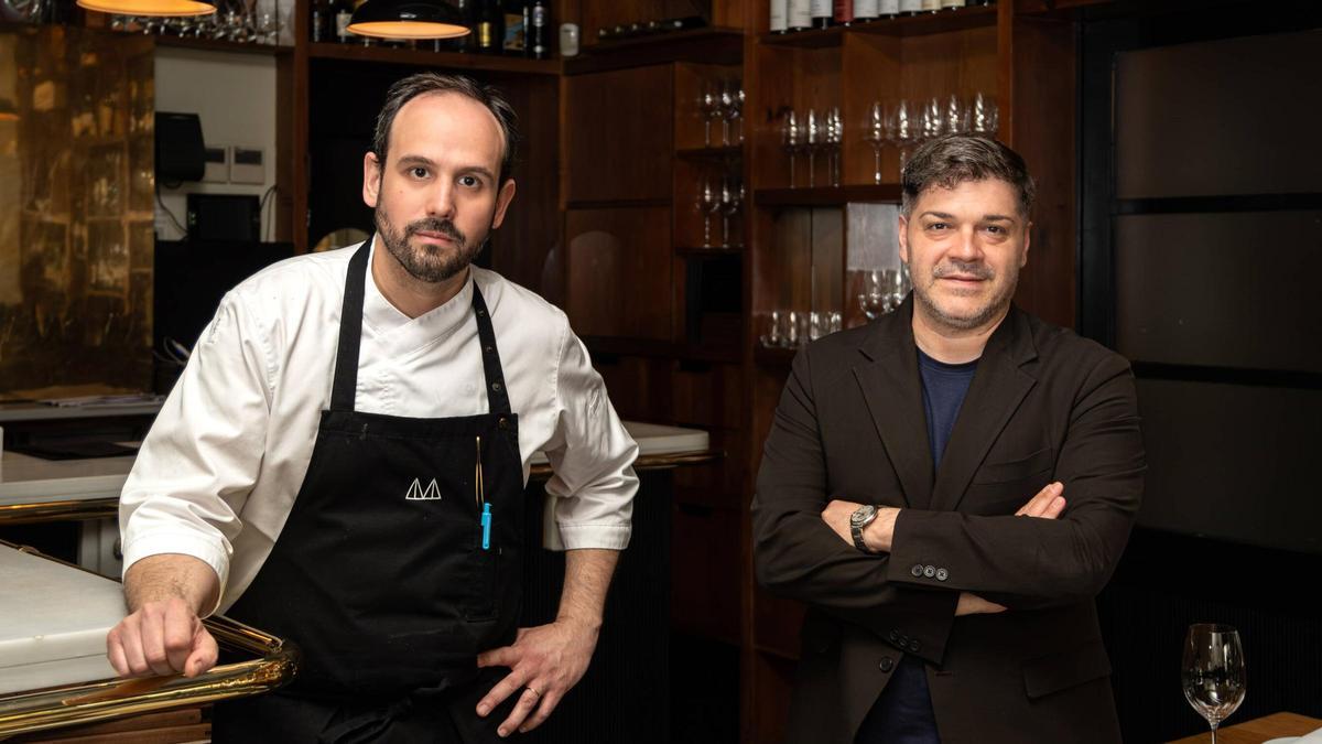 Fran Agudo e Iván Castro en Mont Bar.