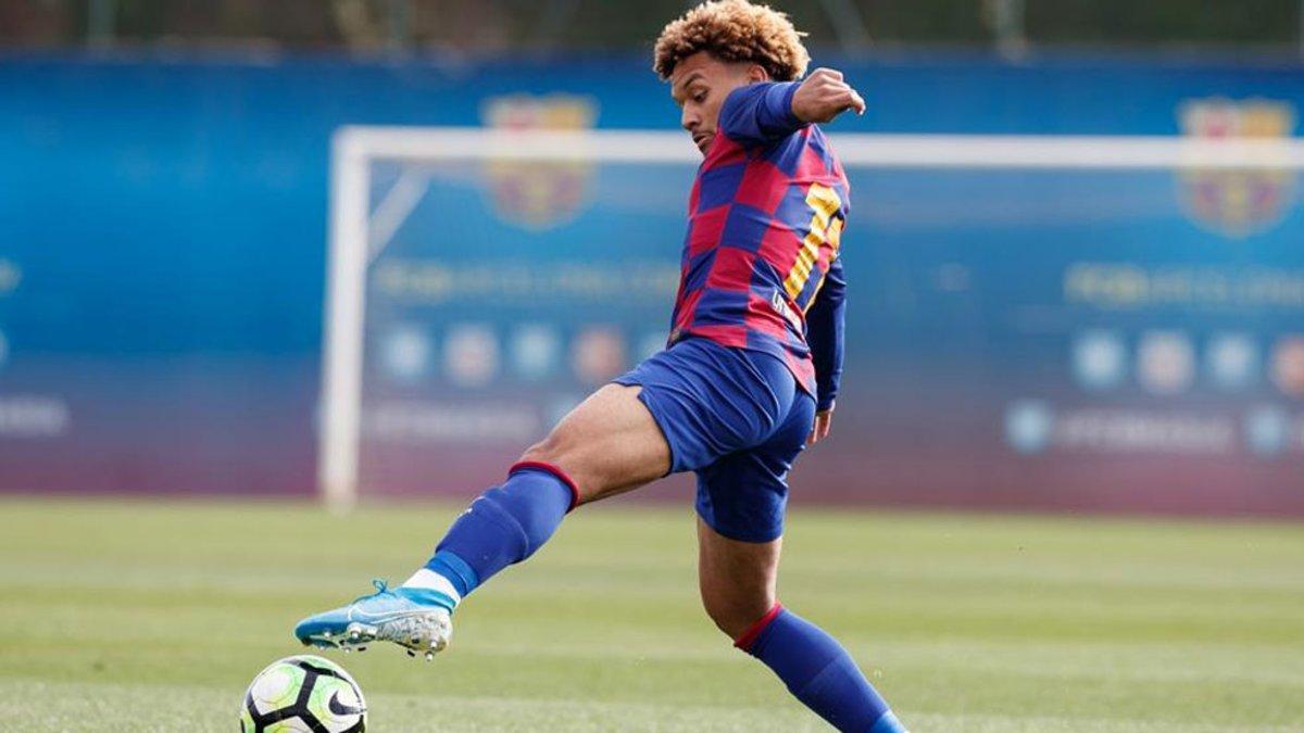 Konrad de la Fuente es una de las grandes promesas de La Masia