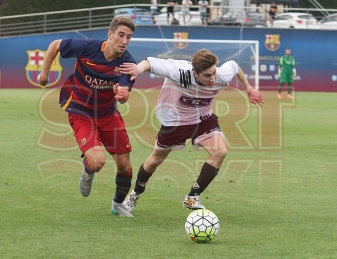 FC Barcelona B,  7 -  Atlètic Horta,  0