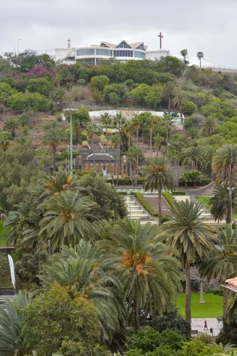 Ajardinamiento de las laderas del parque Rubió i Tudurí