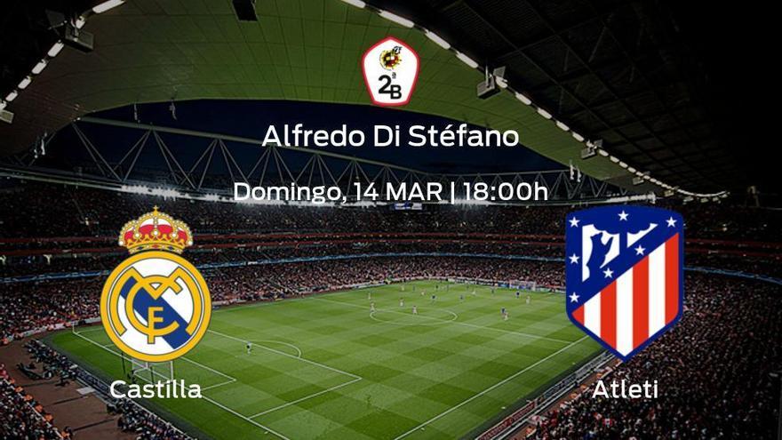 Previa del encuentro: el RM Castilla recibe al Atlético B en la decimoséptima jornada