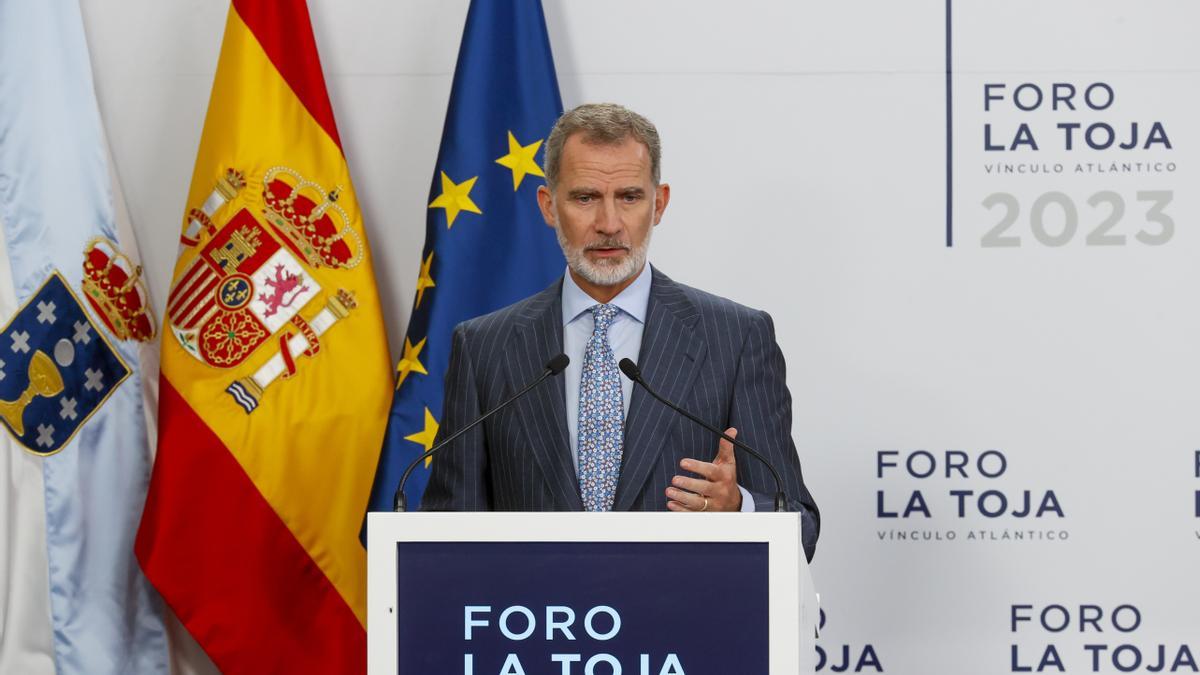 El Rey inaugura en Pontevedra el Foro La Toja 2023