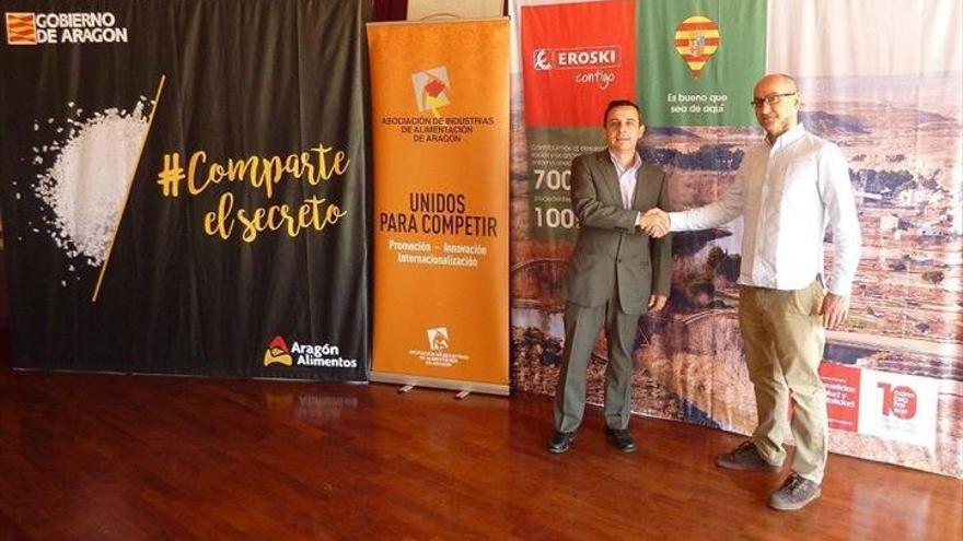 Los alimentos de Aragón tratan de seducir a Eroski