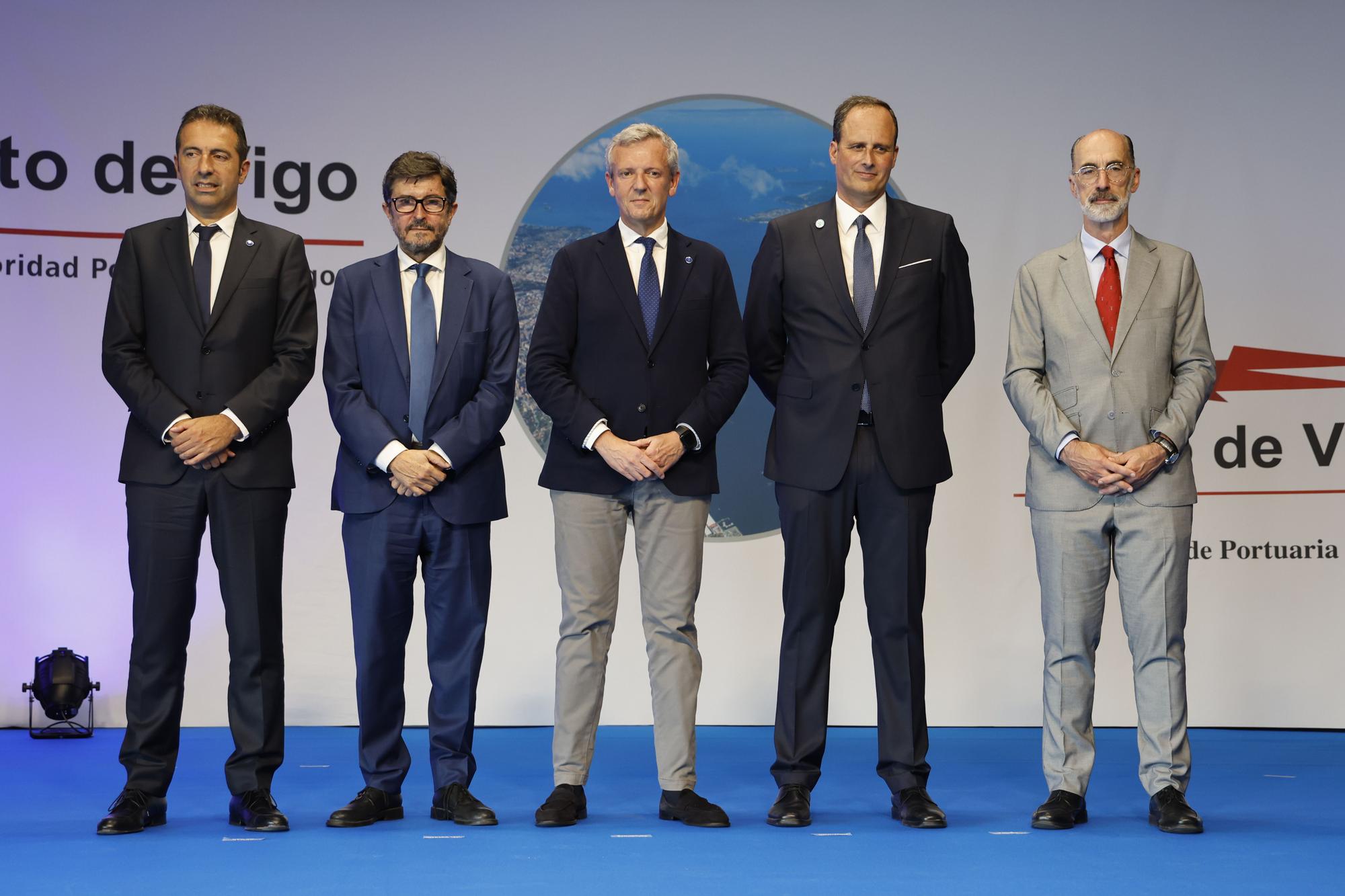 Carlos Botana toma posesión como presidente del Puerto de Vigo