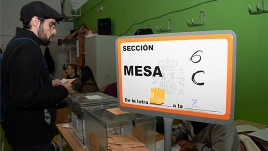 El PP supera al PSOE en Badajoz y Cs pasa de segunda a quinta fuerza