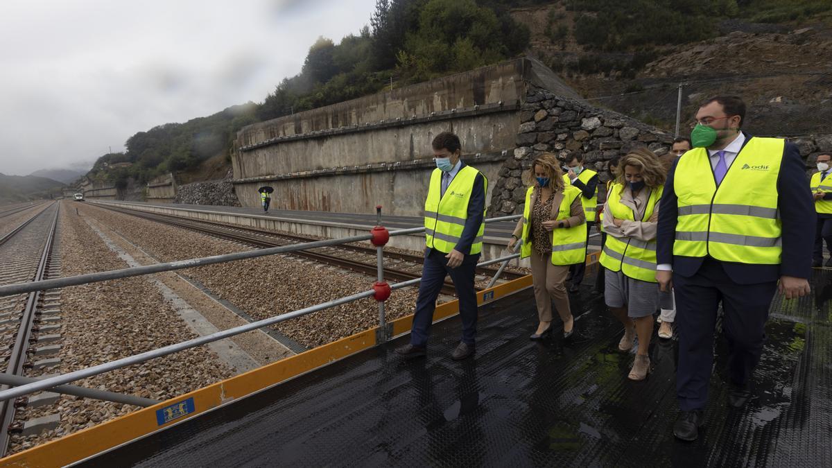 Día histórico para Asturias: Adif inicia las pruebas en los túneles de la variante de Pajares