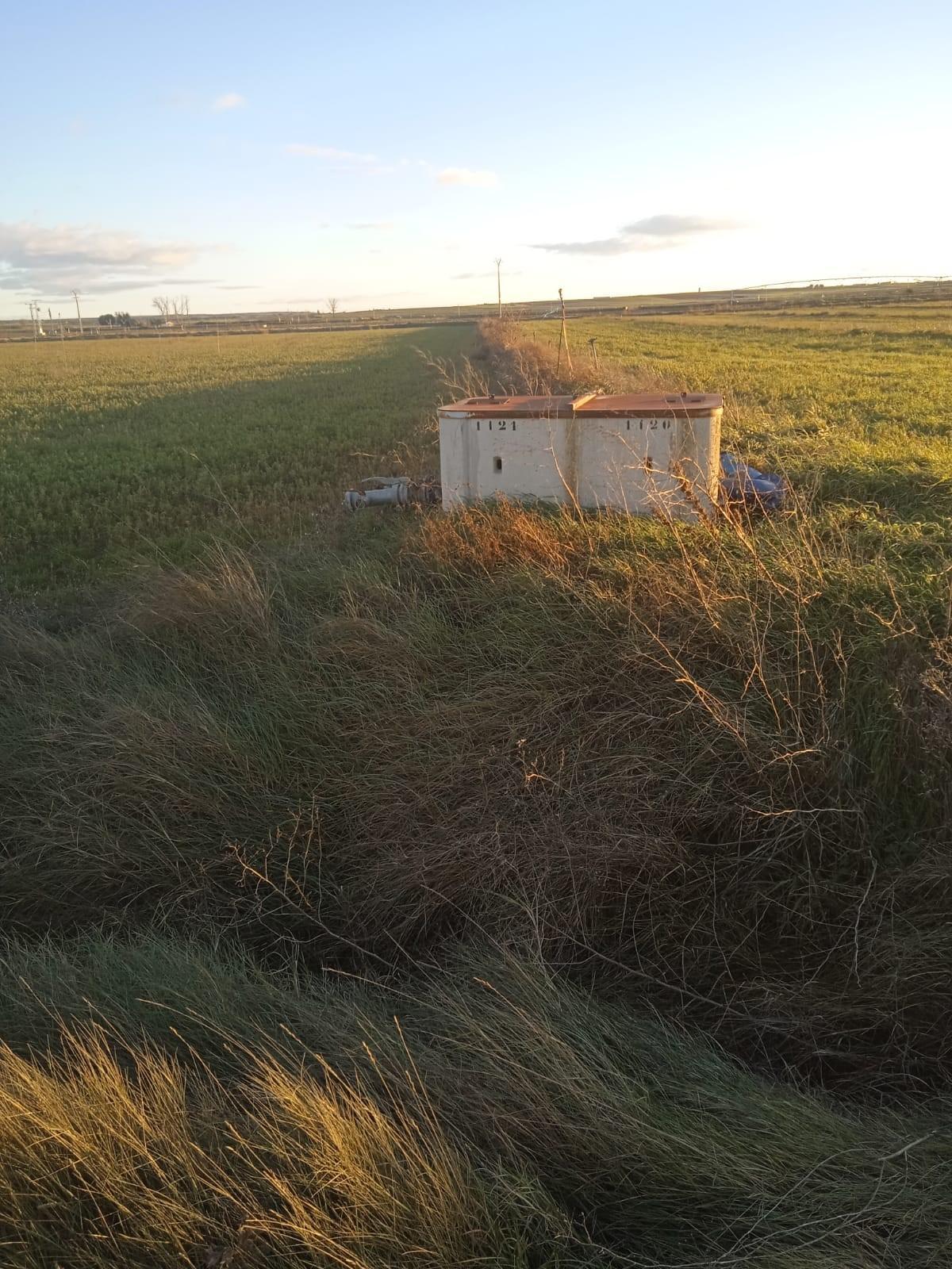 Hidrante de riego de la Comunidad Virgen del Aviso