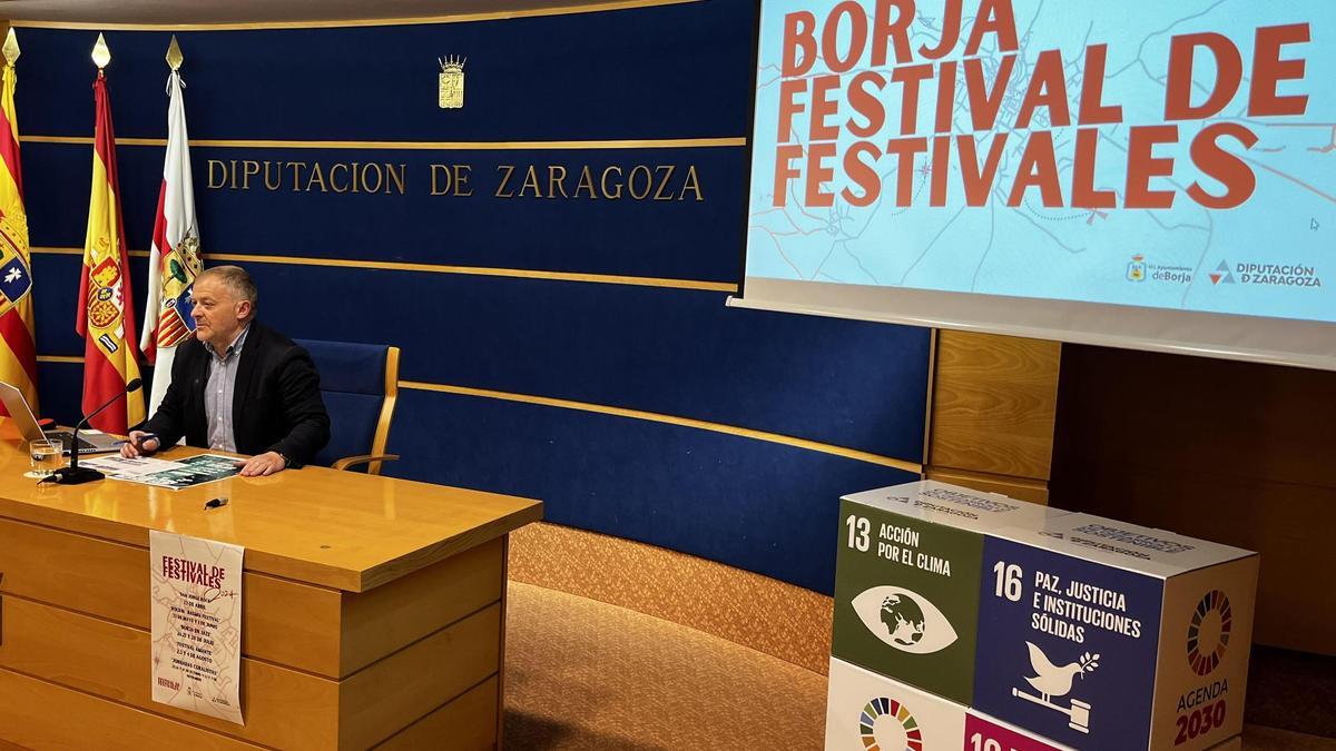 Borja ha lanzado su campana Festival de festivales.