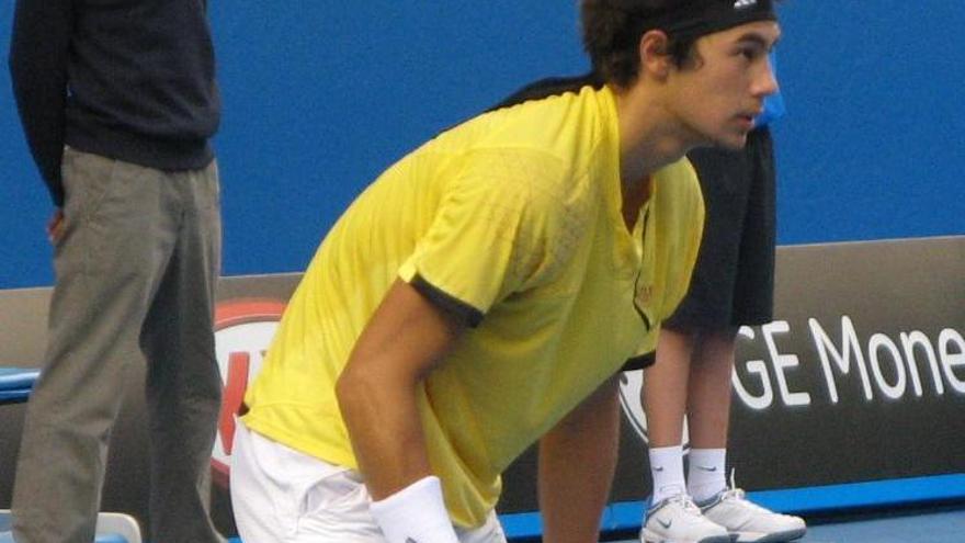 Lindahl en el Open de Australia de 2008.