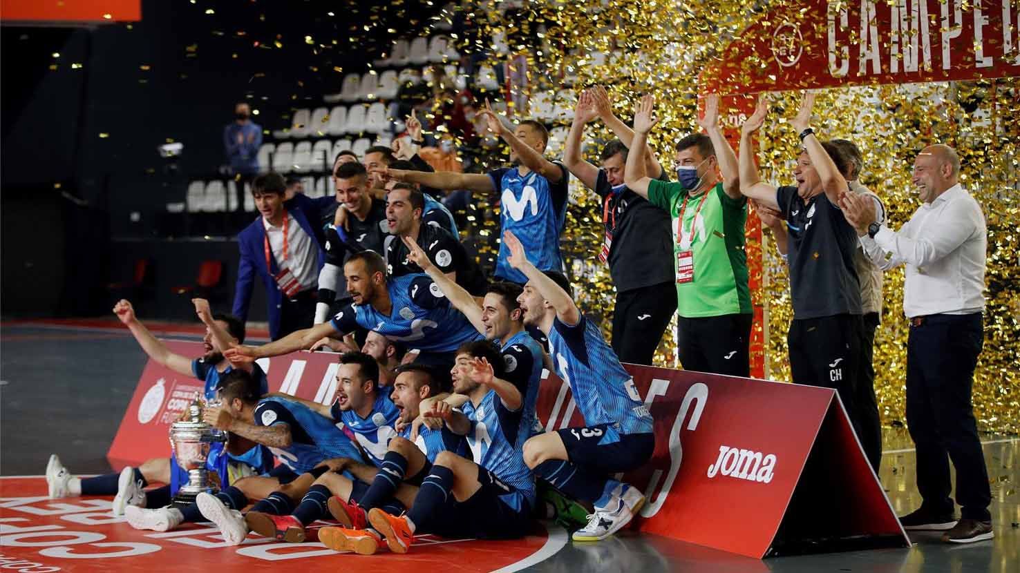 Movistar Inter alzó su segunda Copa del Rey