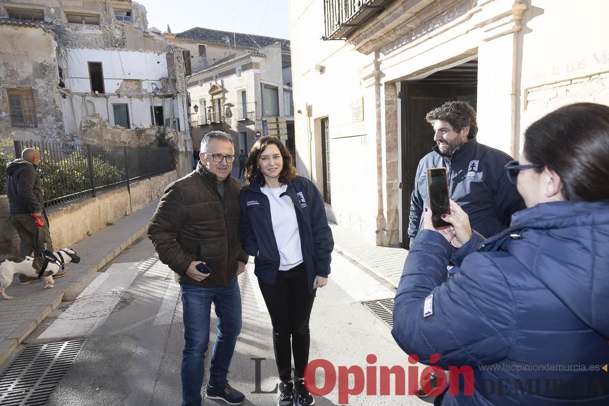 Así ha sido la visita de Isabel Díaz Ayuso a Caravaca de la Cruz
