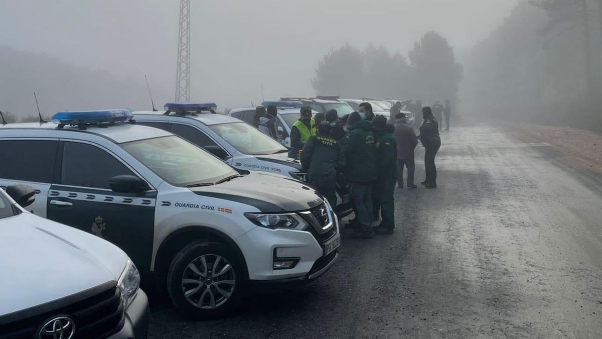 Operativo de búsqueda en Figueruela este 14 de diciembre.