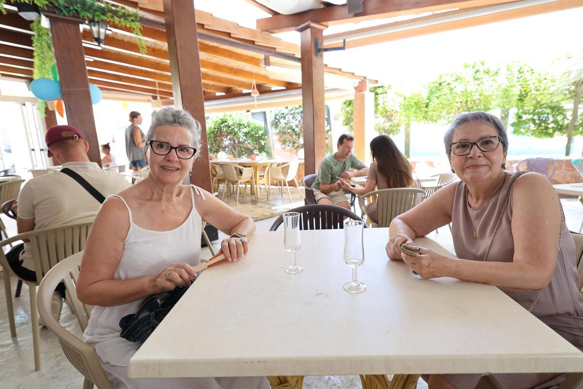 Pilar y Lourdes Díaz Tendero, en el Día de los imparables.