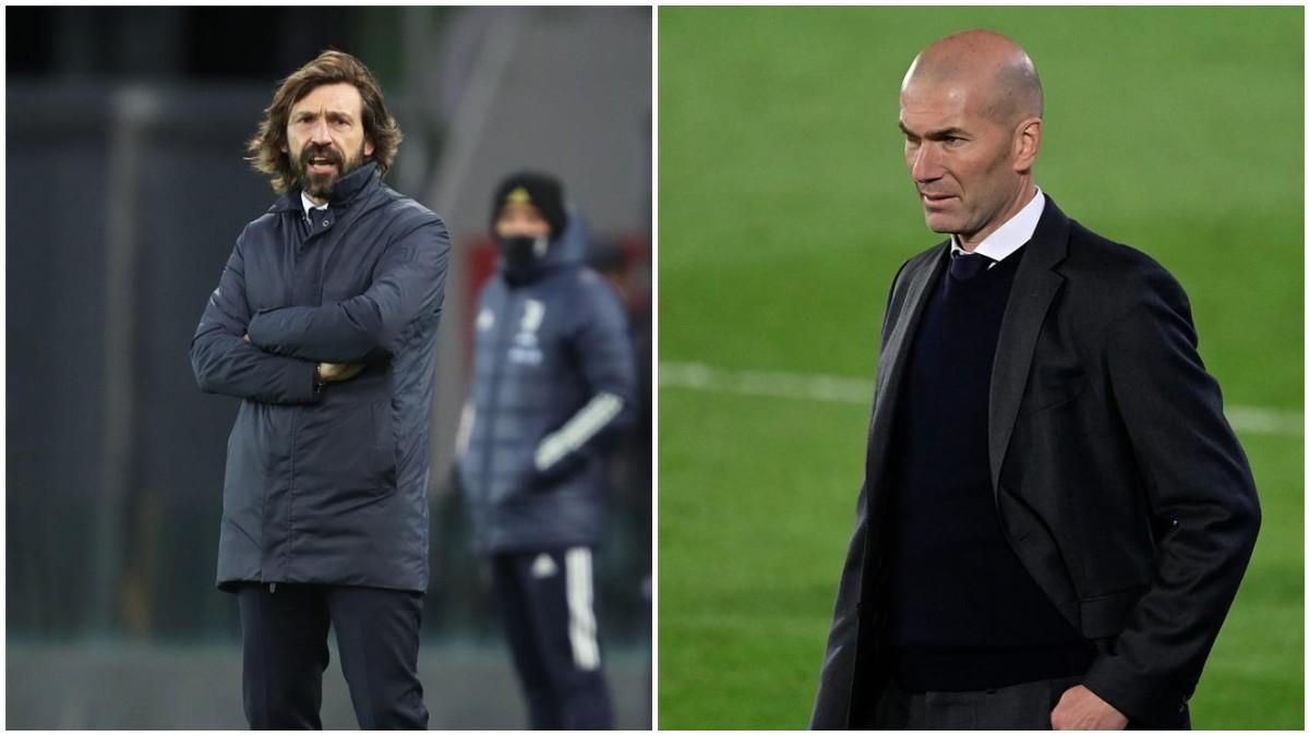 Pirlo y Zidane