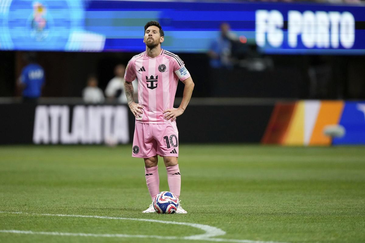 Leo Messi, durante un partido del Mundial de Clubes