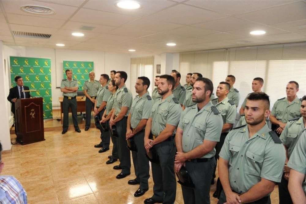 Nuevos guardias civiles de la Región de Murcia