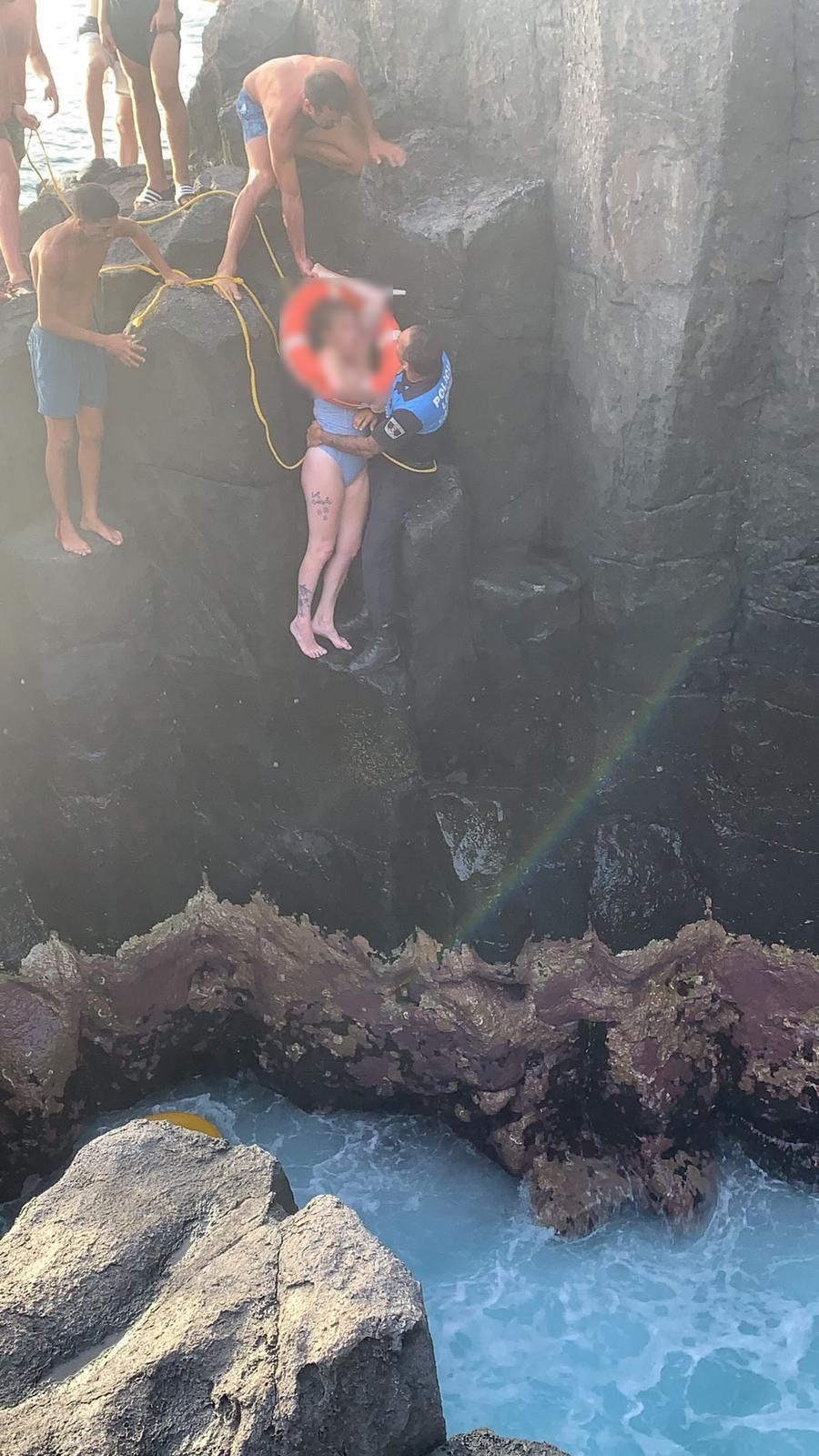 Una bañista crítica y un desaparecido en un accidente en la costa de Tenerife.