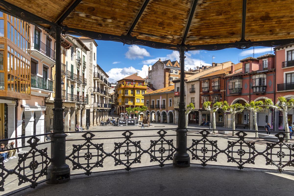 Plaza Mayor de Aranda de Duero