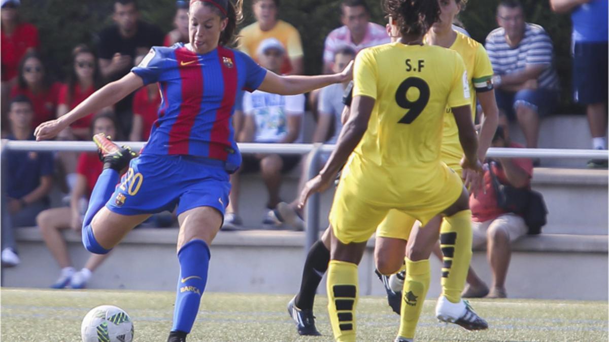 El Barça Femenino se impuso con facilidad al Santa Teresa