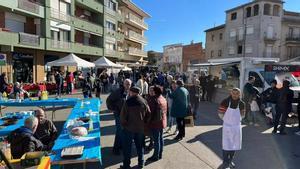 Parades i ambient a la fira de Casserres