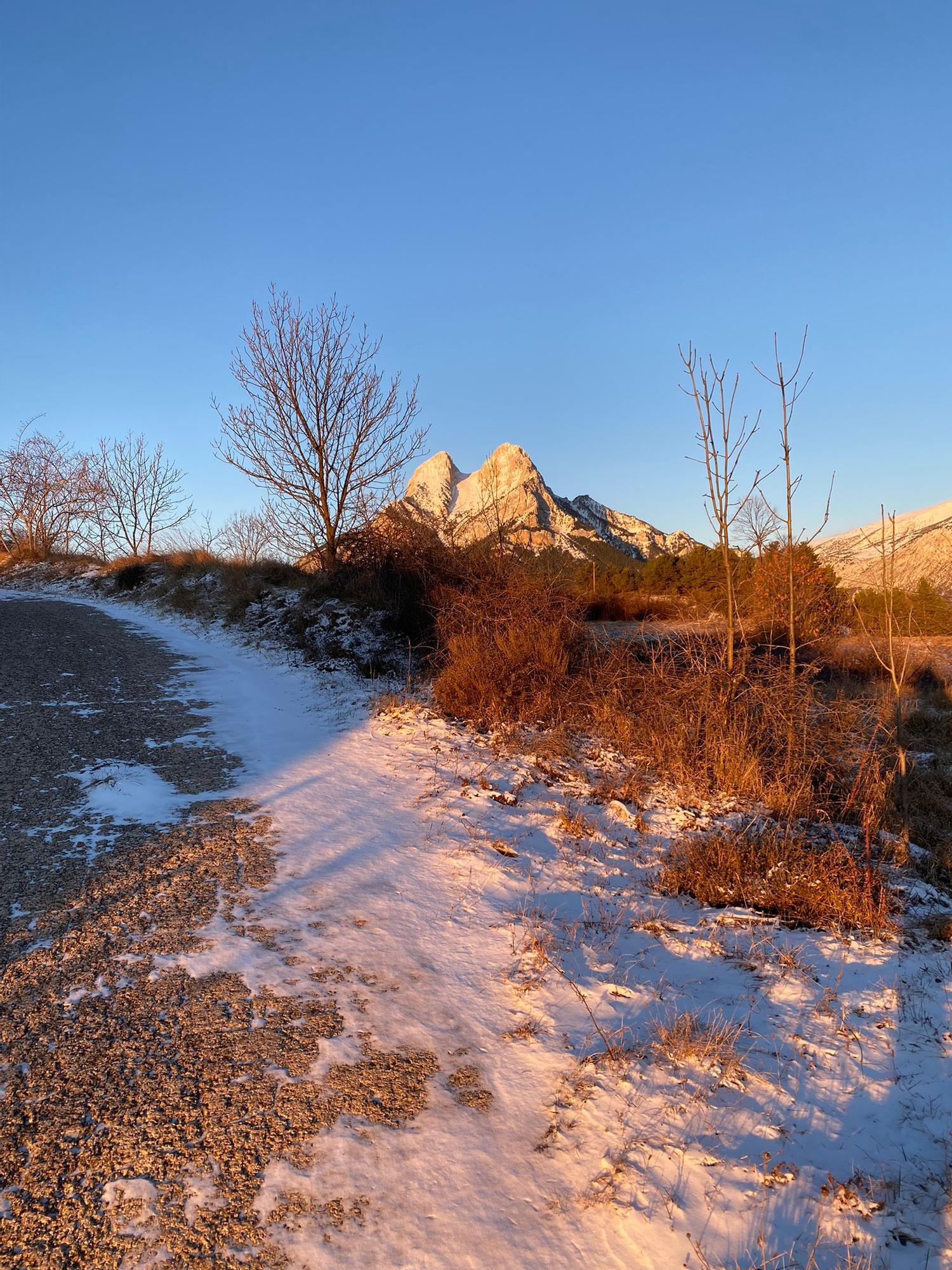 Saldes, amb el Pedraforca