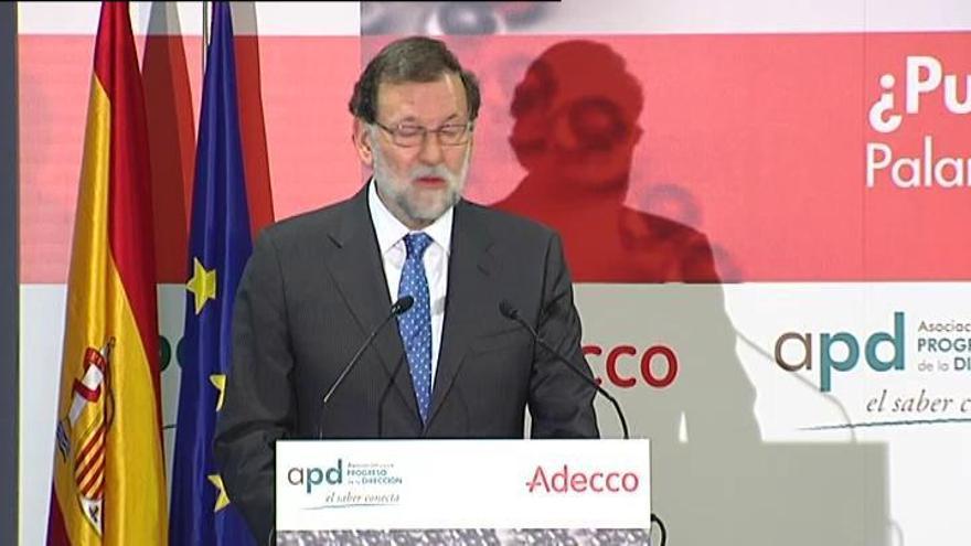 Mariano Rajoy: &quot;Hay que saber mirar hacia otro lado cuando hay que hacerlo&quot;