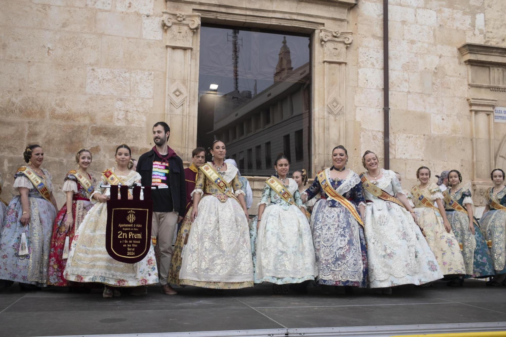 Las mejores imágenes de la entrega de premios de las fallas de Alzira