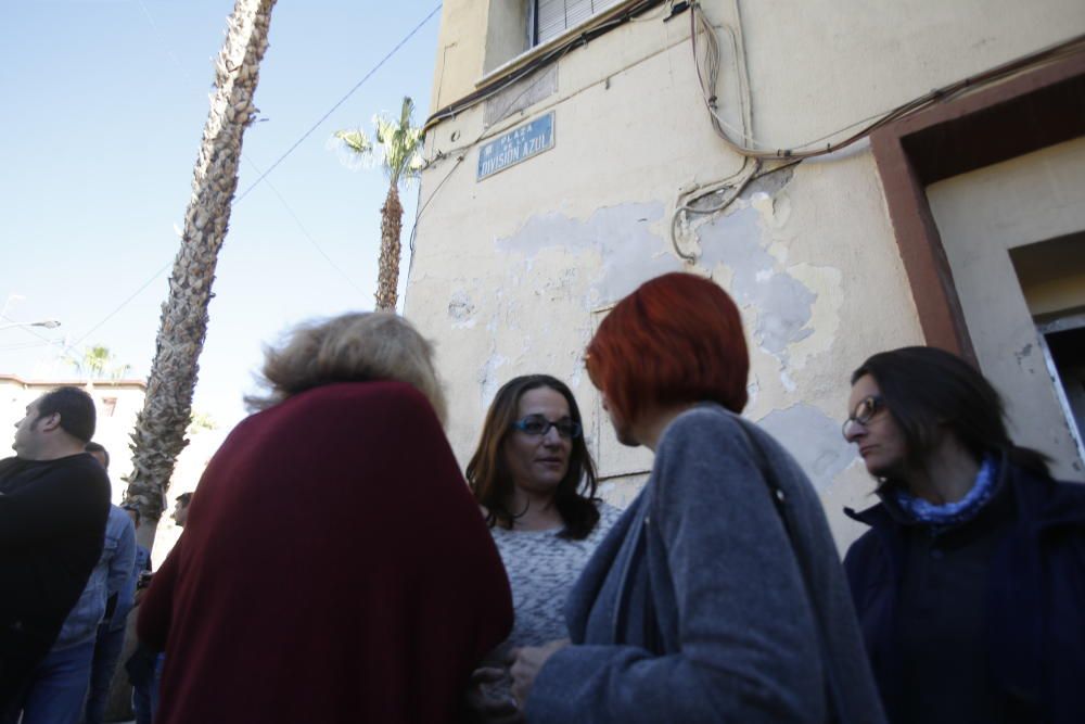 La concejal de Memoria Histórica, María José Espuch, en la desde hoy de nuevo Plaza de la División Azul