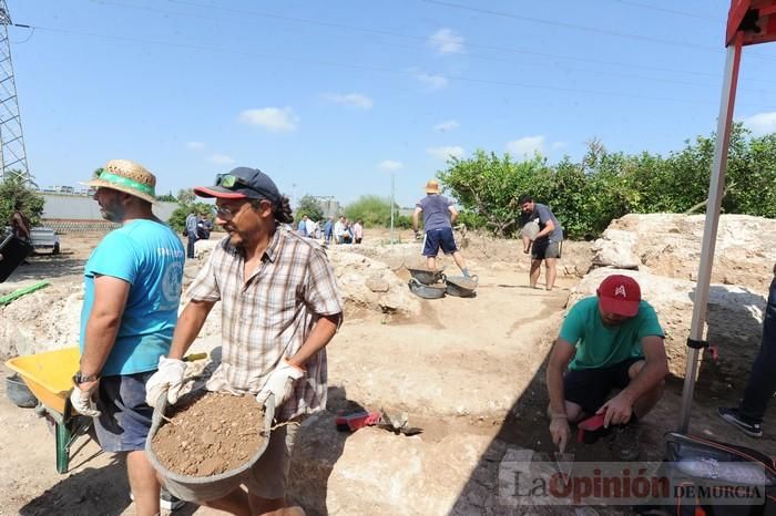 Excavaciones arqueológicas en Monteagudo