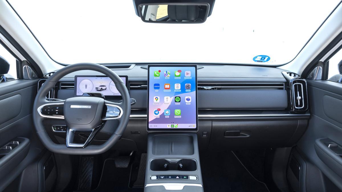 Interior del Jaecoo 7 SHS híbrido