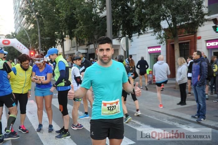 Salida Maratón y Media Maratón de Murcia