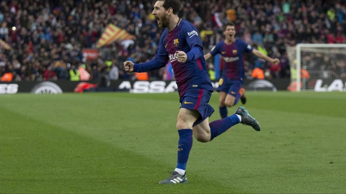 Leo Messi jugó un gran partido