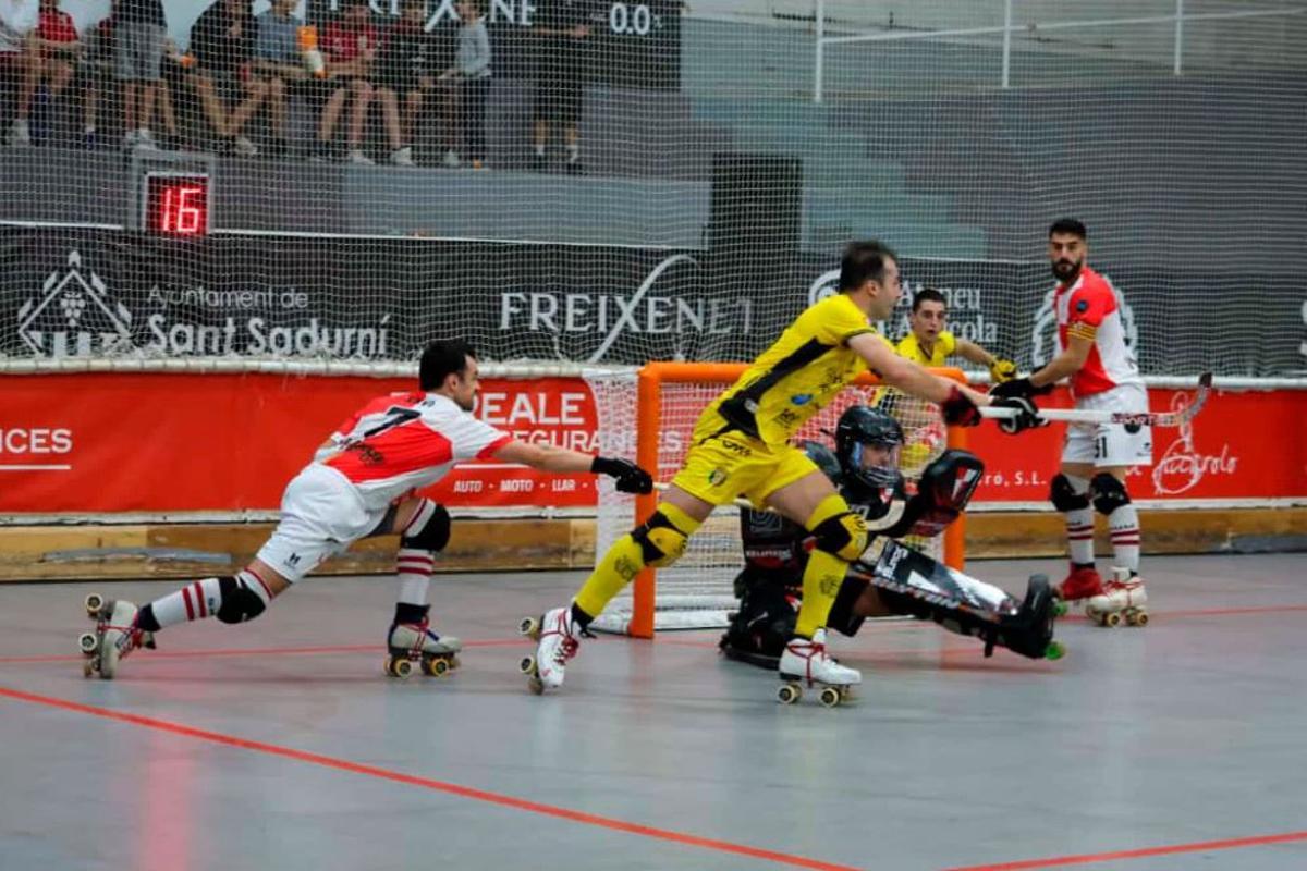 Imatge arxiu d’un partit d’aquesta temporada del SHUM.