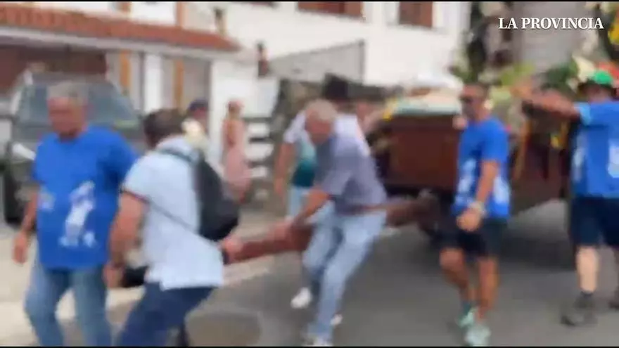 La pre-romería del Pino de Teror: el rito del Castañero Gordo