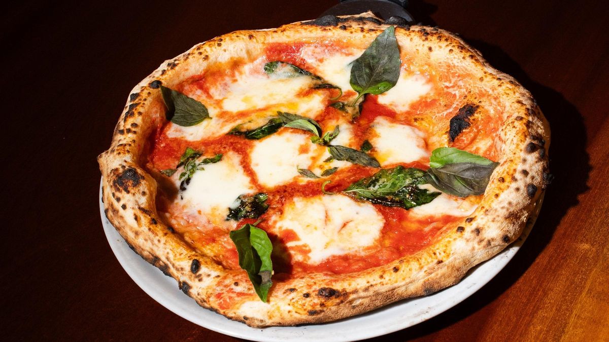 Una de las pizzas de Madre Lievito.