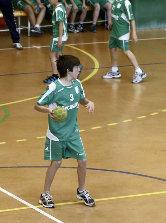 BALONMANO: Maristas-Casablanca (alevín masculino) / Maristas-Balonmano Aragón (infantil) / Maristas-Aragón Santa Isabel (benjamín mixto)