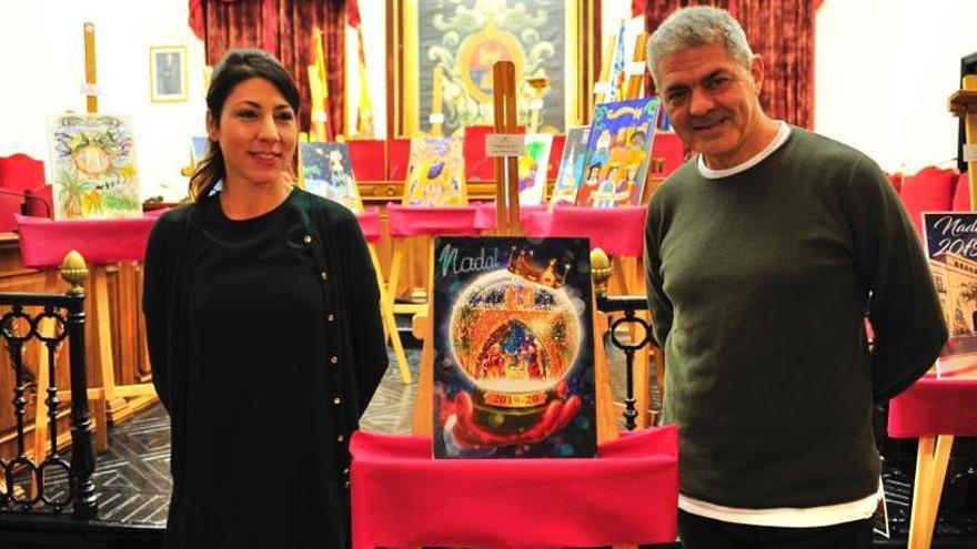 El pintor Vicente Javier Poveda gana el concurso del cartel de Navidad